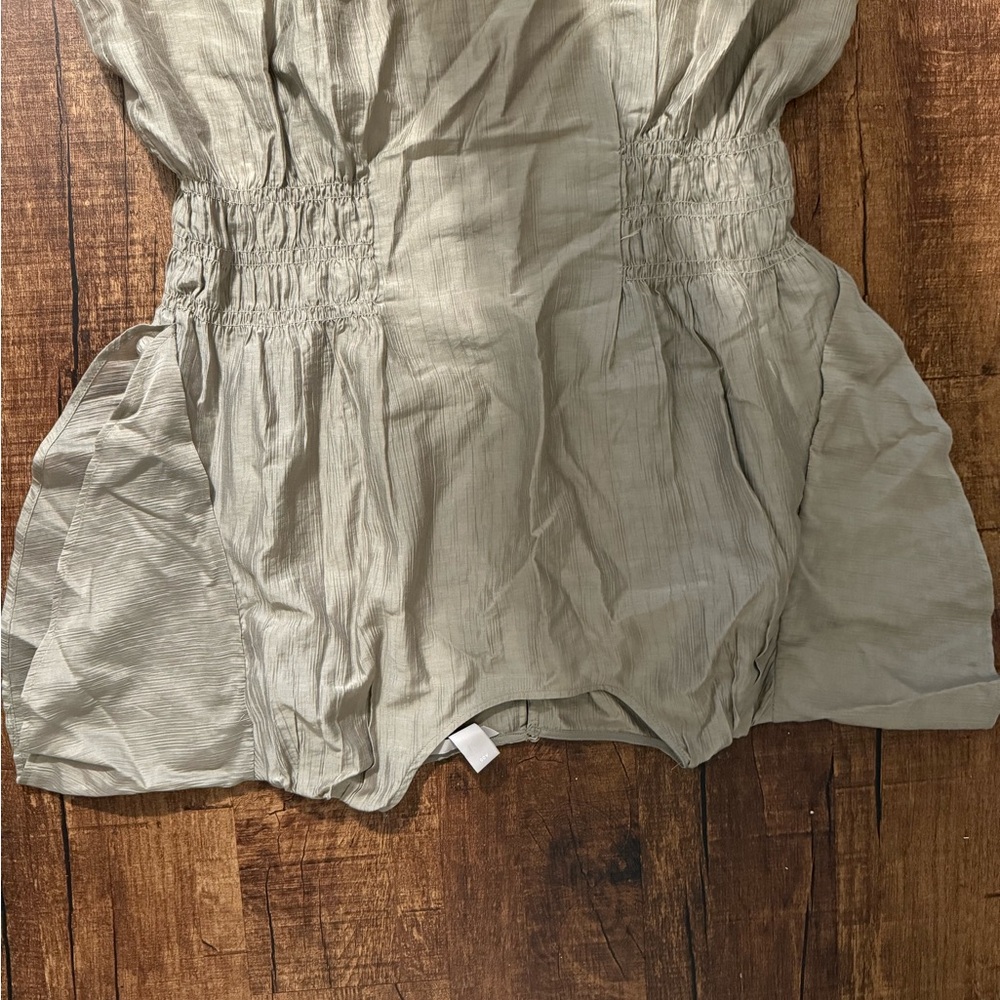 H&M Gray Blouse Top